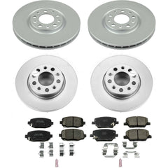 Power Stop CRK7300 Z17 Evolution Front And Rear Brake Kit for 2016-2020 Fiat 500X product image