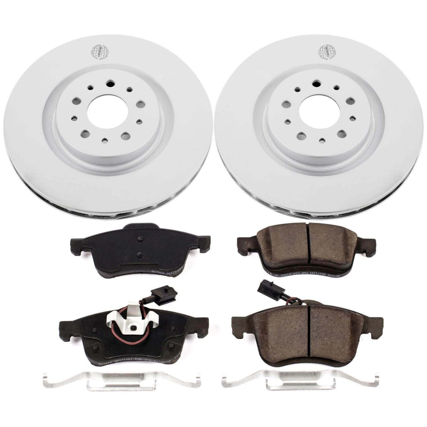 Power Stop CRK7302 Z17 Evolution Front Brake Kit for 2015-2022 Dodge Ram Promaster City product image