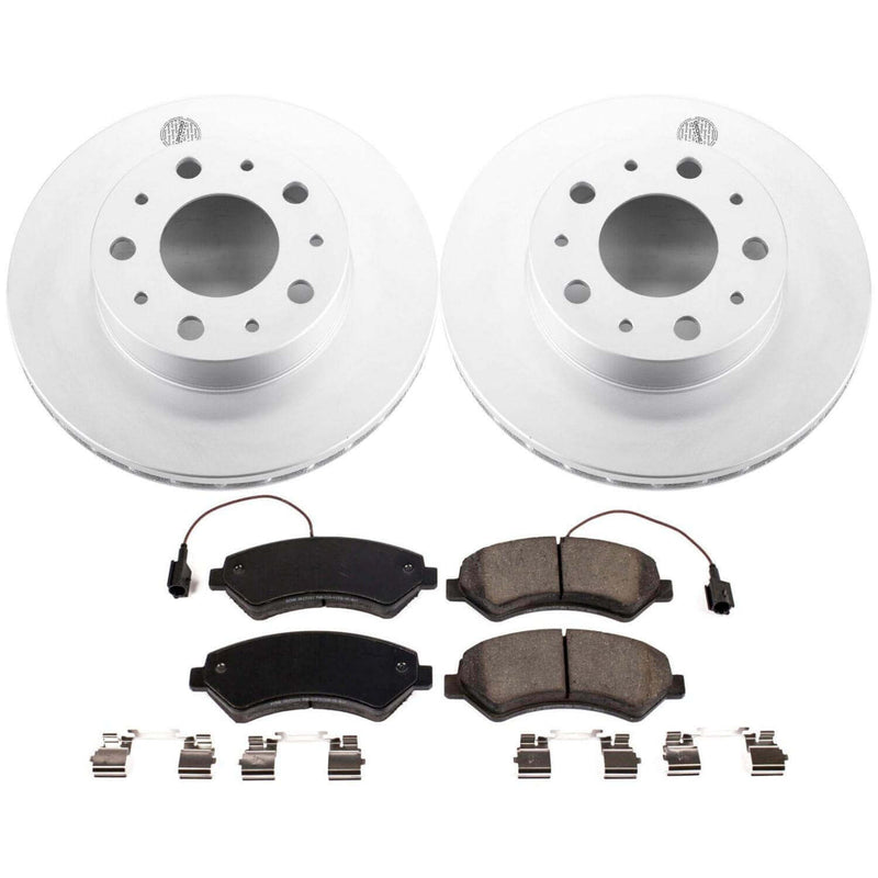 Power Stop CRK7303 Z17 Evolution Front Brake Kit for 2014-2024 Dodge Ram Promaster 1500 product image