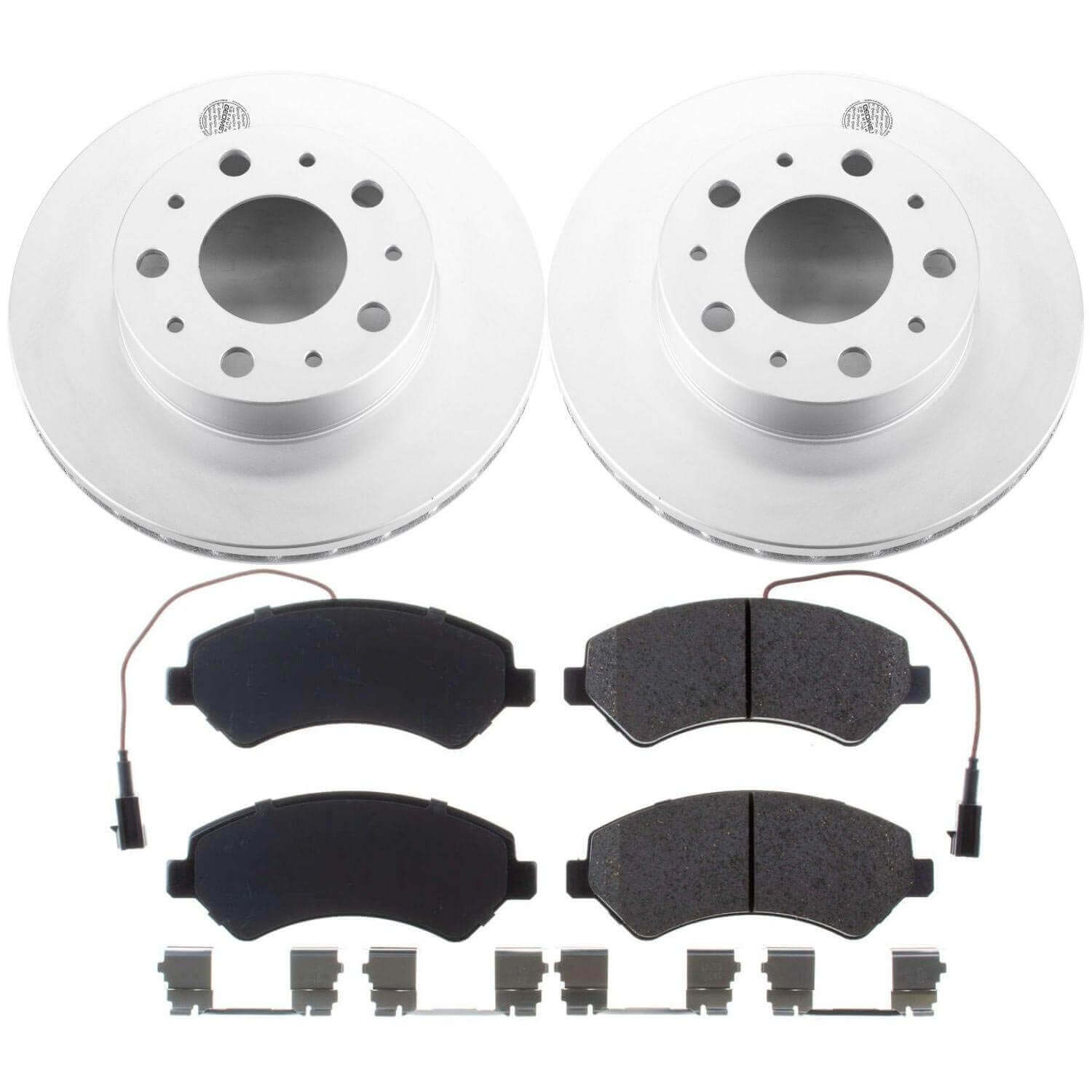 Power Stop CRK7306 Z17 Evolution Front Brake Kit for 2014-2021 Dodge Ram Promaster 1500 product image