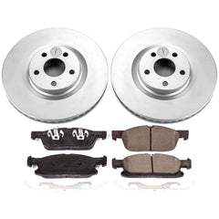 Power Stop CRK7321 Z17 Evolution Front Brake Kit for 2015-2018 Ford Edge product image