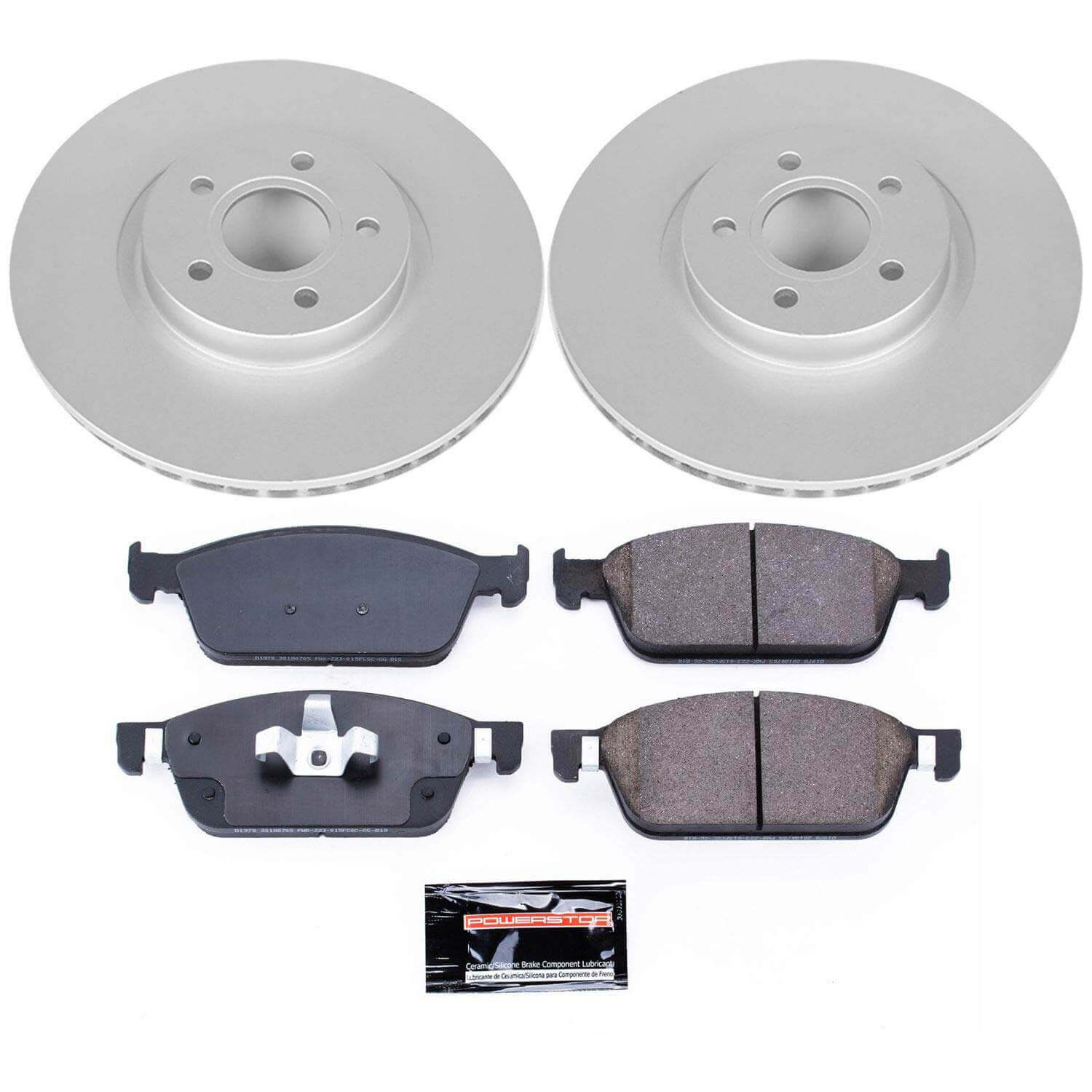 Power Stop CRK7338 Z23 Evolution Sport Front Brake Kit for 2017-2019 Ford Escape All Wheel Drive product image