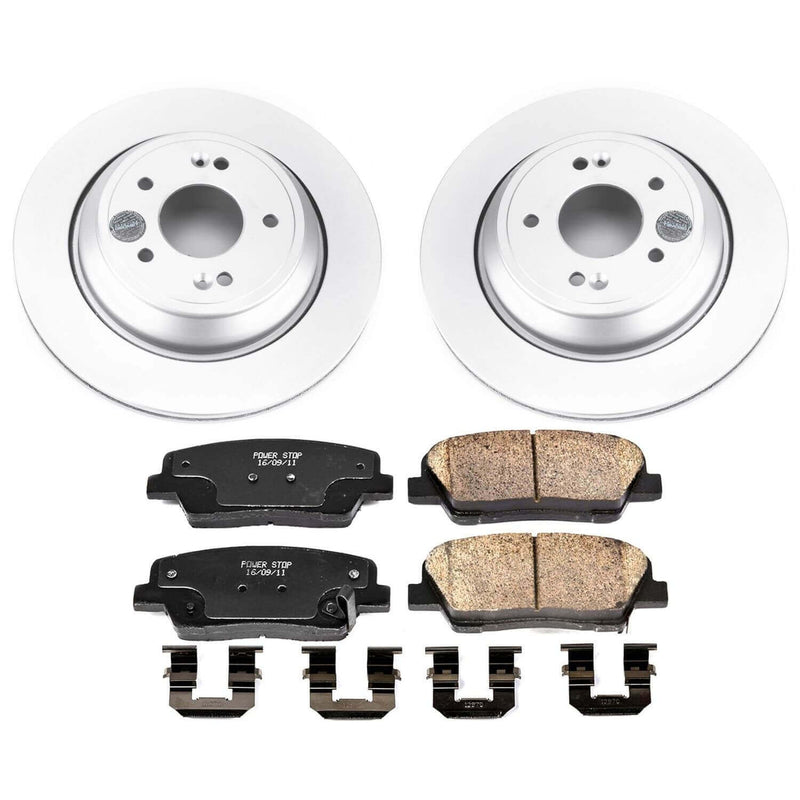 Power Stop CRK7341 Z17 Evolution Rear Brake Kit for 2011-2016 Hyundai Equus product image