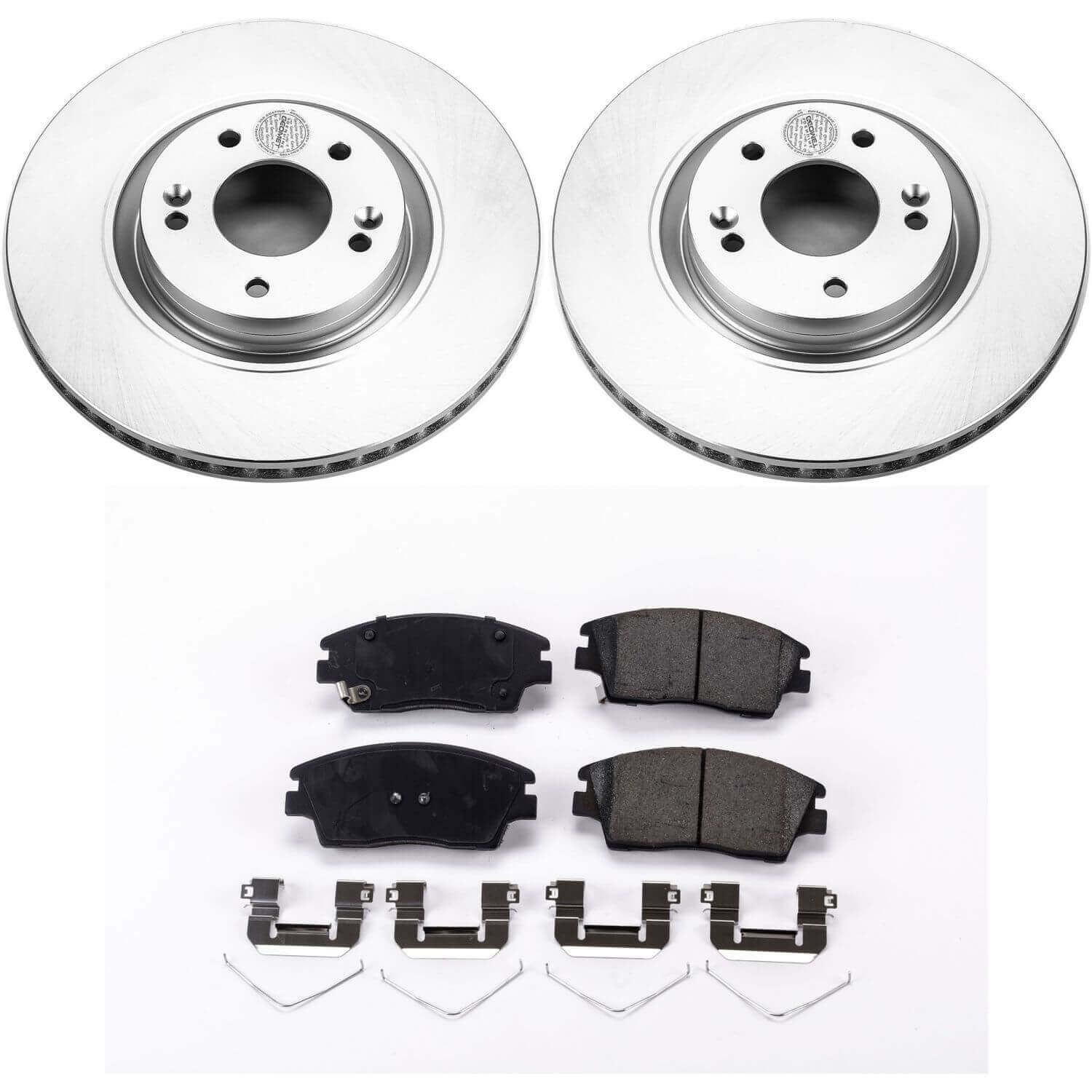 Power Stop CRK7343 Z17 Evolution Front Brake Kit for 2017-2022 Kia Sportage product image