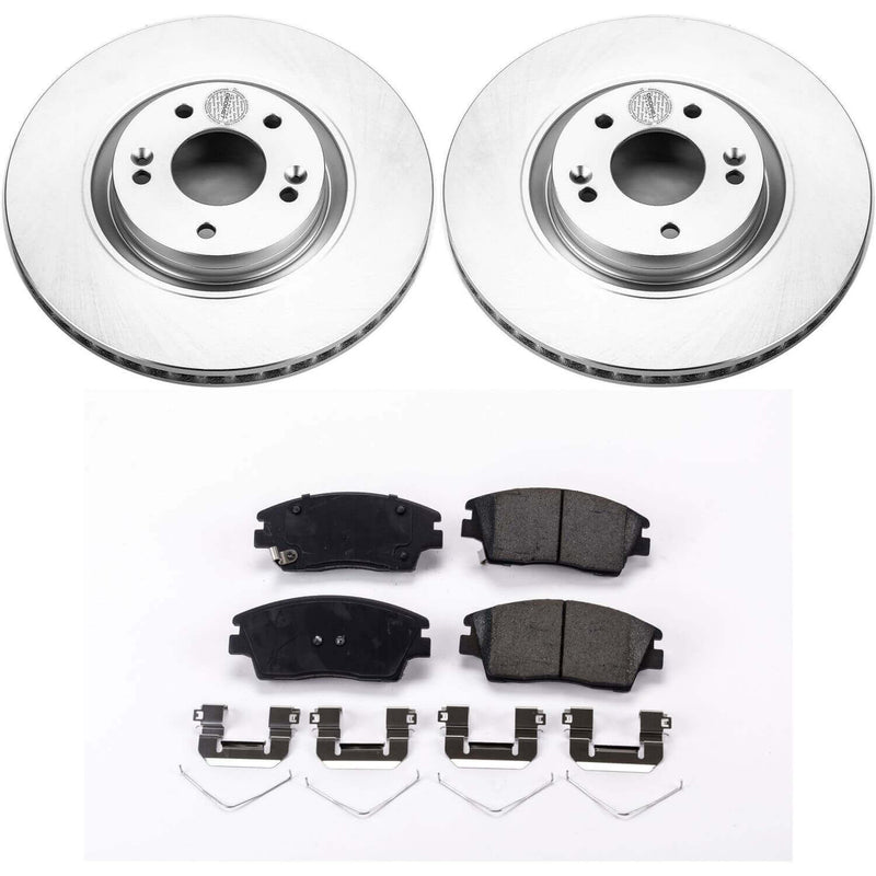Power Stop CRK7343 Z17 Evolution Front Brake Kit for 2017-2022 Kia Sportage product image