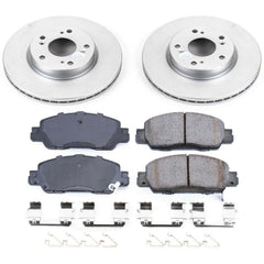 Power Stop CRK7345 Z17 Evolution Front Brake Kit for 2016-2017 Honda Accord LX-S product image