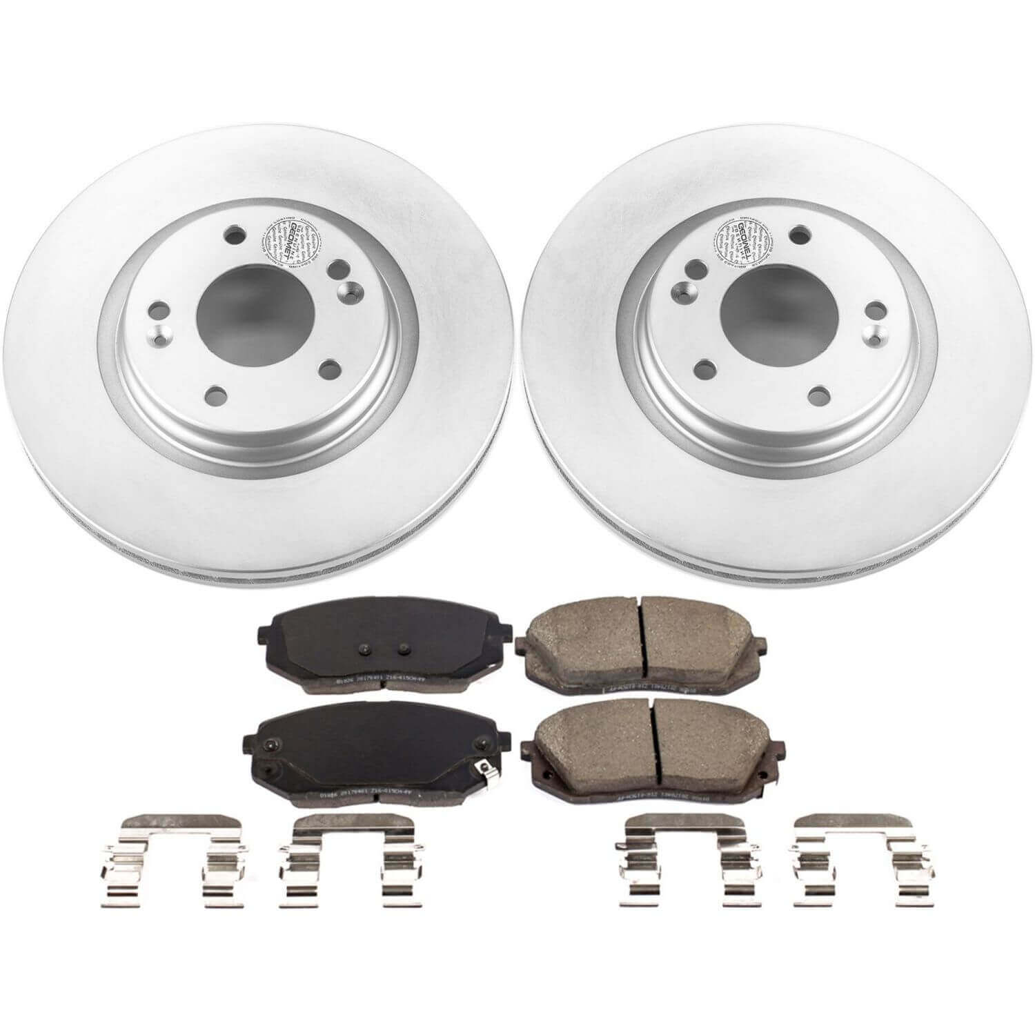 Power Stop CRK7353 Z17 Evolution Front Brake Kit for 2019-2023 Hyundai Kona Electric product image