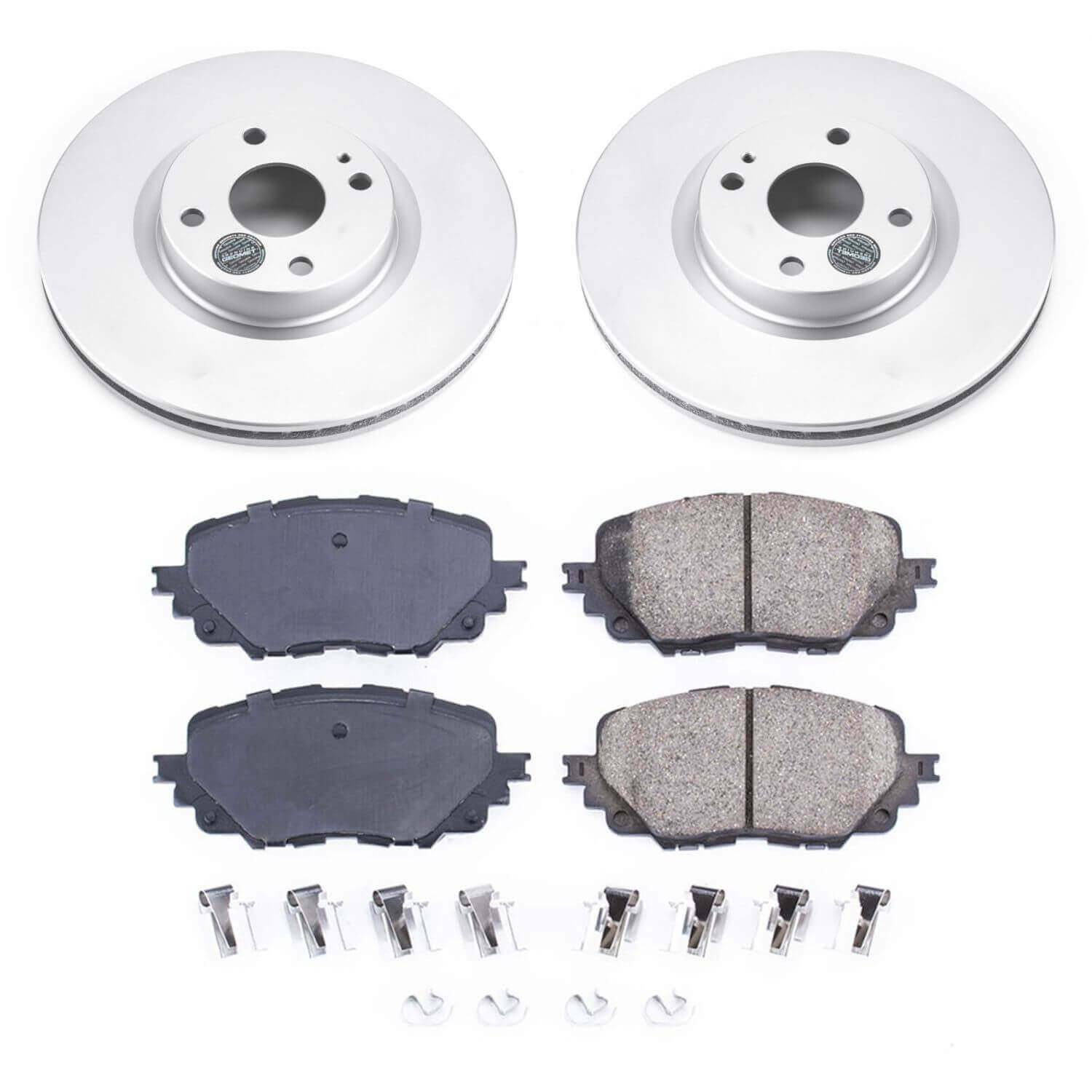 Power Stop CRK7358 Z17 Evolution Front Brake Kit for 2017-2020 Fiat 124 Spider product image