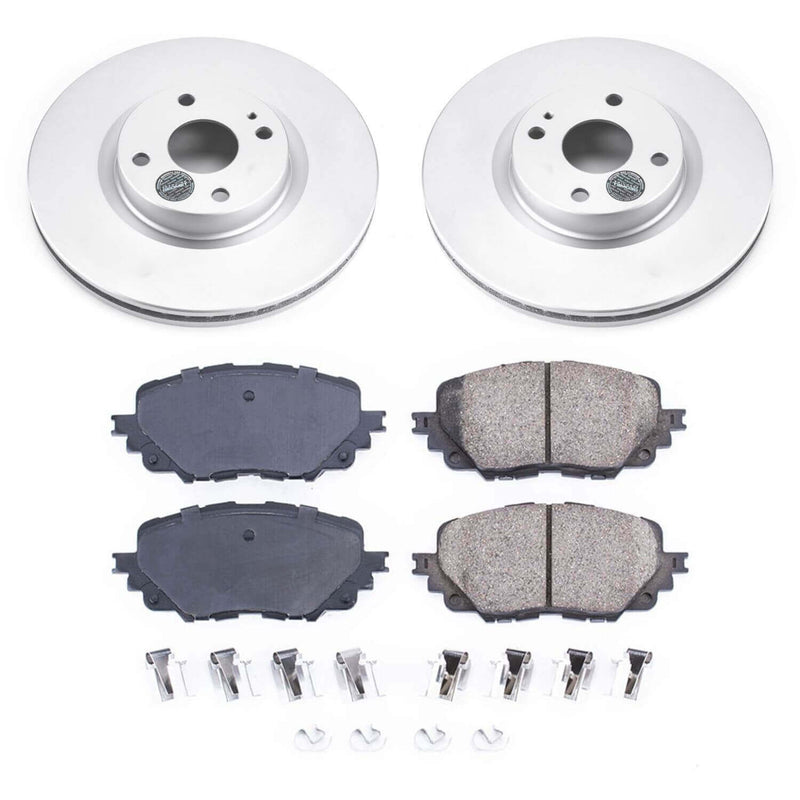 Power Stop CRK7358 Z17 Evolution Front Brake Kit for 2017-2020 Fiat 124 Spider product image