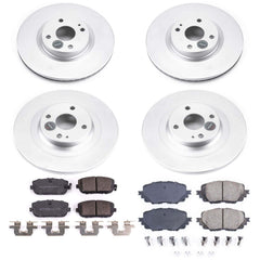 Power Stop CRK7359 Z17 Evolution Front And Rear Brake Kit for 2017-2020 Fiat 124 Spider product image