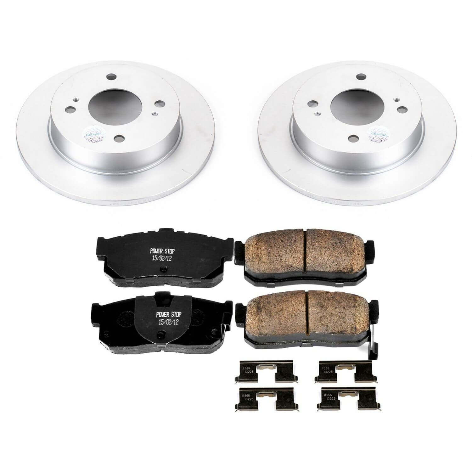 Power Stop CRK740 - Z17 Evolution Rear Brake Kit vehicle fitment brake part