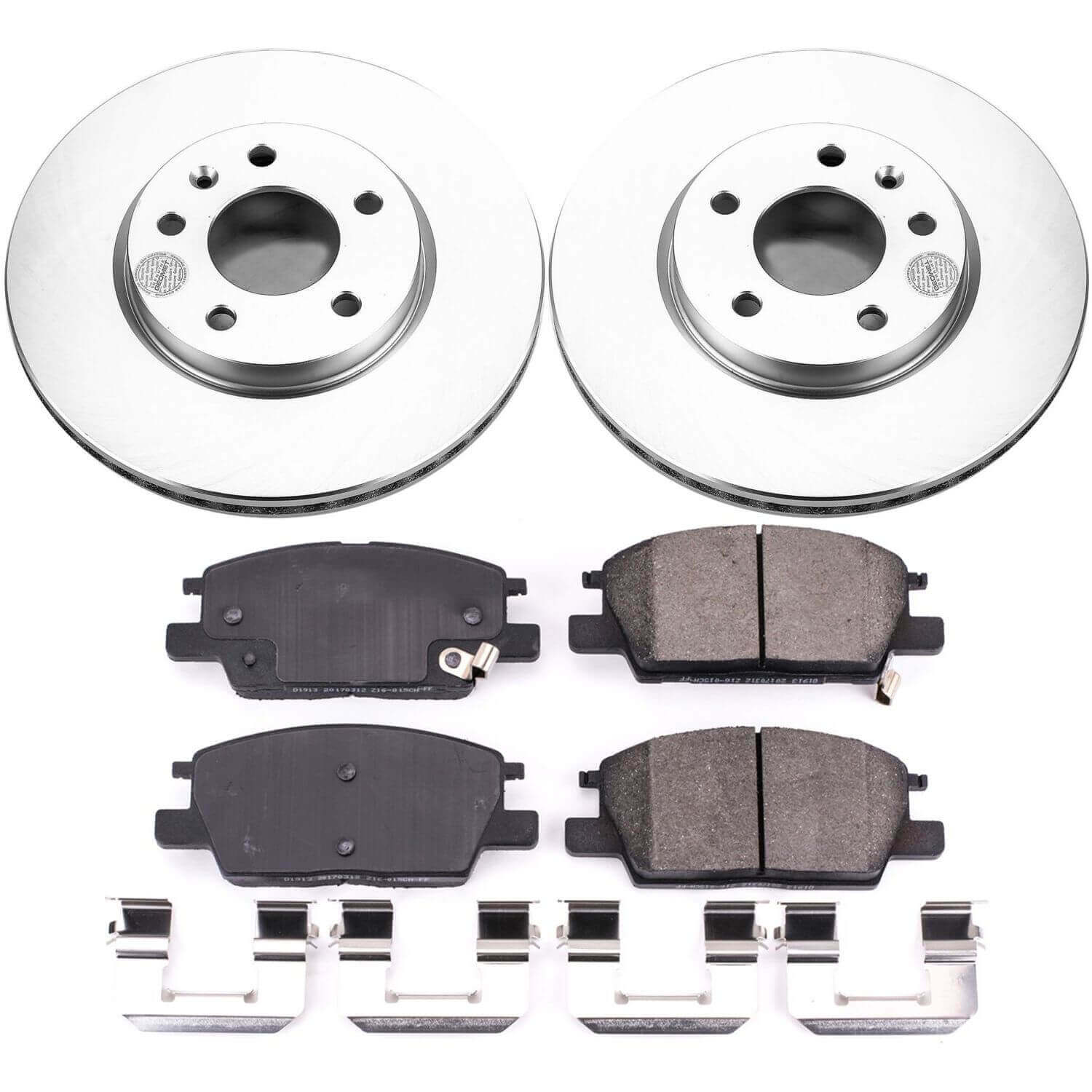 Power Stop CRK7400 Z17 Evolution Front Brake Kit for 2017-2019 Buick Lacrosse product image