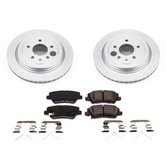 Power Stop CRK7401 Z17 Evolution Rear Brake Kit for 2016 Cadillac Ats Base, Luxury, Performance, Premium product image