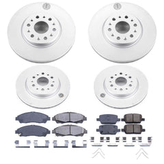Power Stop CRK7410 Z17 Evolution Front And Rear Brake Kit for 2018-2020 Buick Enclave product image