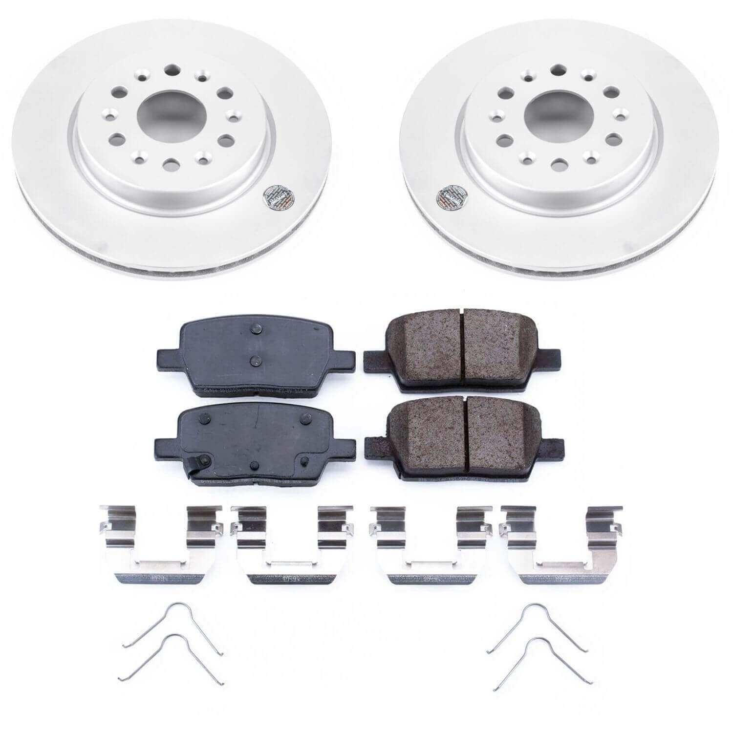 Power Stop CRK7411 Z17 Evolution Rear Brake Kit for 2018-2020 Buick Enclave product image