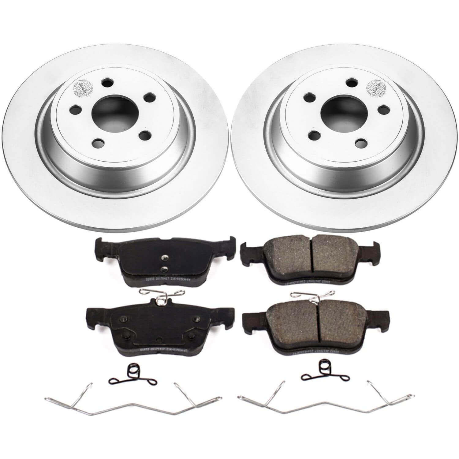 Power Stop CRK7417 Z17 Evolution Rear Brake Kit for 2015-2018 Ford Edge product image