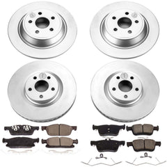 Power Stop CRK7419 Z17 Evolution Front And Rear Brake Kit for 2015-2018 Ford Edge product image
