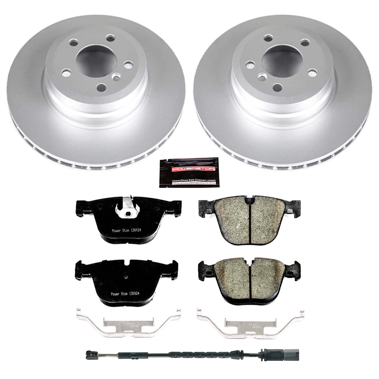 Power Stop CRK7430 Z23 Evolution Sport Rear Brake Kit for 2011-2018 BMW X5 XDRIVE50I product image
