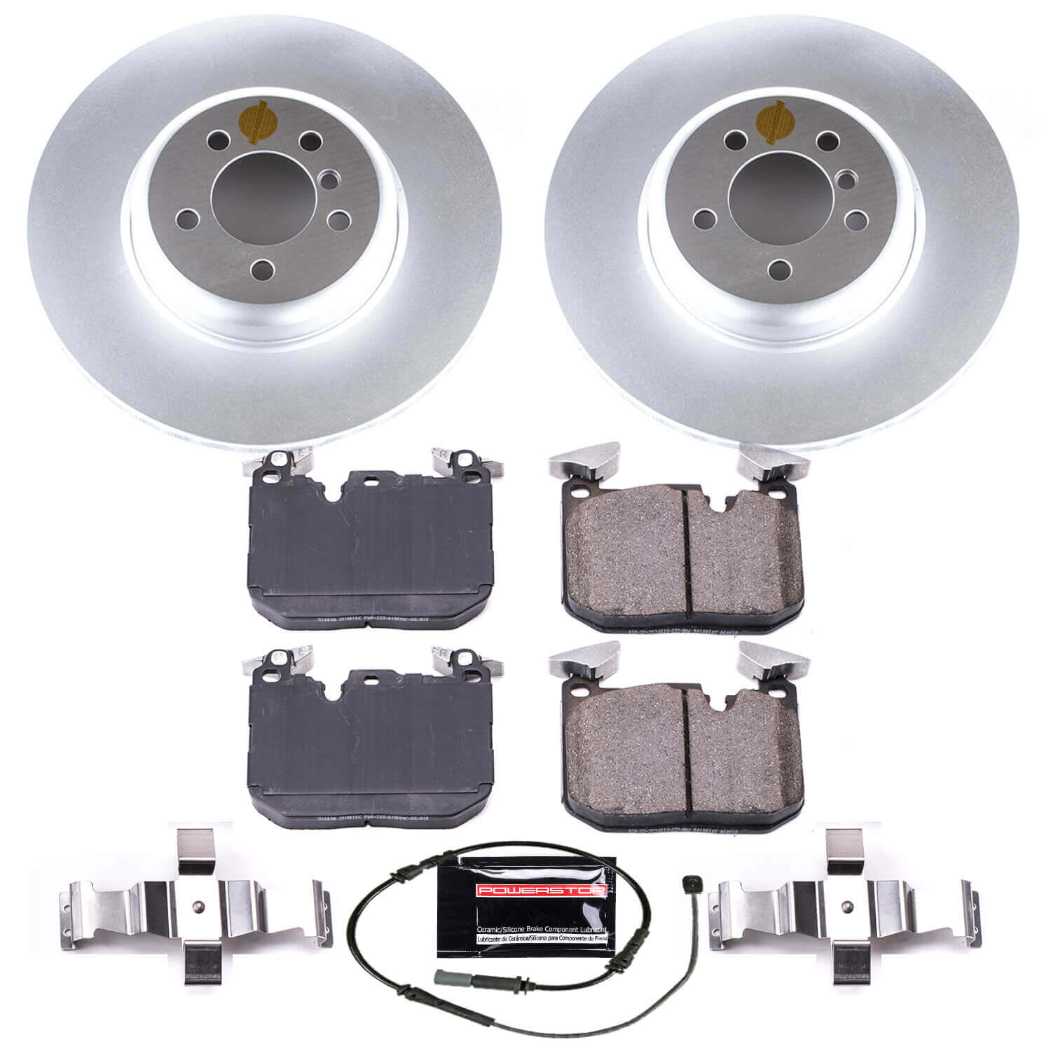 Power Stop CRK7435 Z23 Evolution Geomet Coated Front Pad And Rotor Kit for 2012-2015 BMW 335I product image