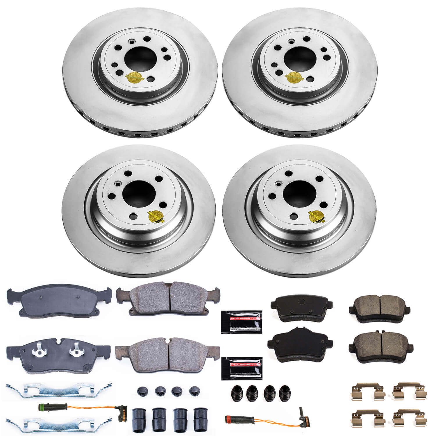 Power Stop CRK7441 Z23 Evolution Sport Front And Rear Brake Kit for 2016-2017 Mercedes-Benz GLE300D product image