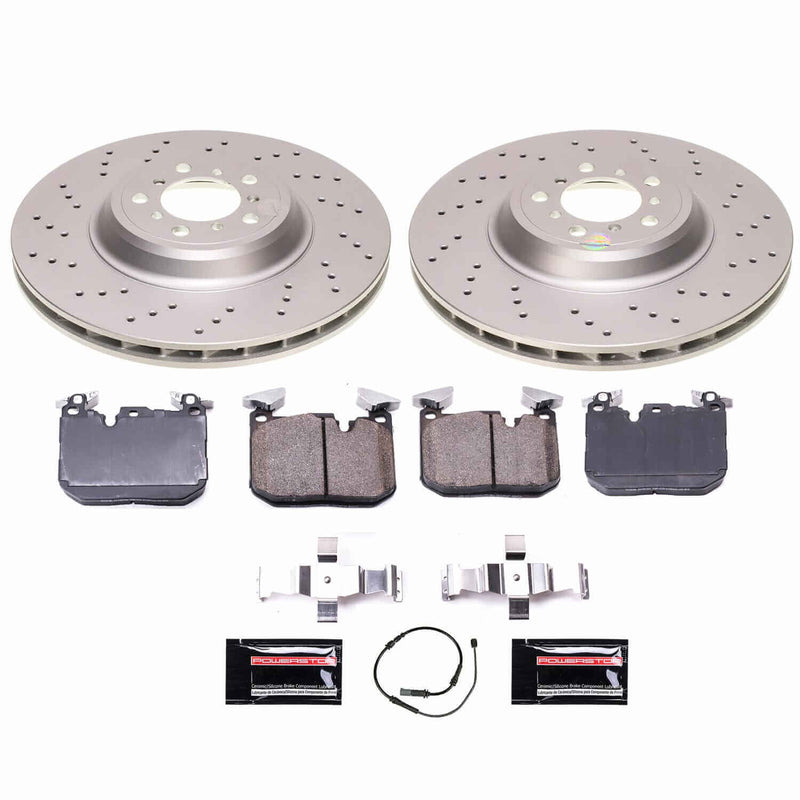 Power Stop CRK7446 - Front Z23 Evolution Sport Pad And Rotor Kit vehicle fitment brake part