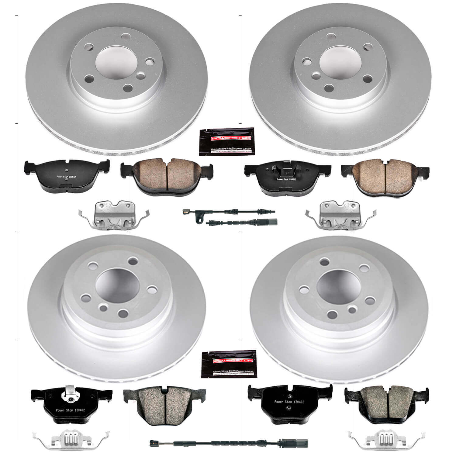 Power Stop CRK7500 Z23 Evolution Sport Front And Rear Brake Kit for 2011-2013 BMW X5 XDRIVE35I product image