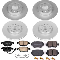 Power Stop CRK7501 Z23 Evolution Sport Front And Rear Brake Kit for 2015-2020 Volkswagen Passat product image