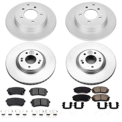 Power Stop CRK7510 Z17 Evolution Front And Rear Brake Kit for 2016-2018 Hyundai Sonata Sport 2.0T product image