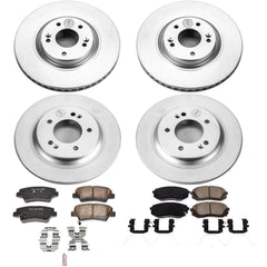 Power Stop CRK7511 Z17 Evolution Front And Rear Brake Kit for 2016-2018 Hyundai Sonata Limited, Limited 2.0T product image