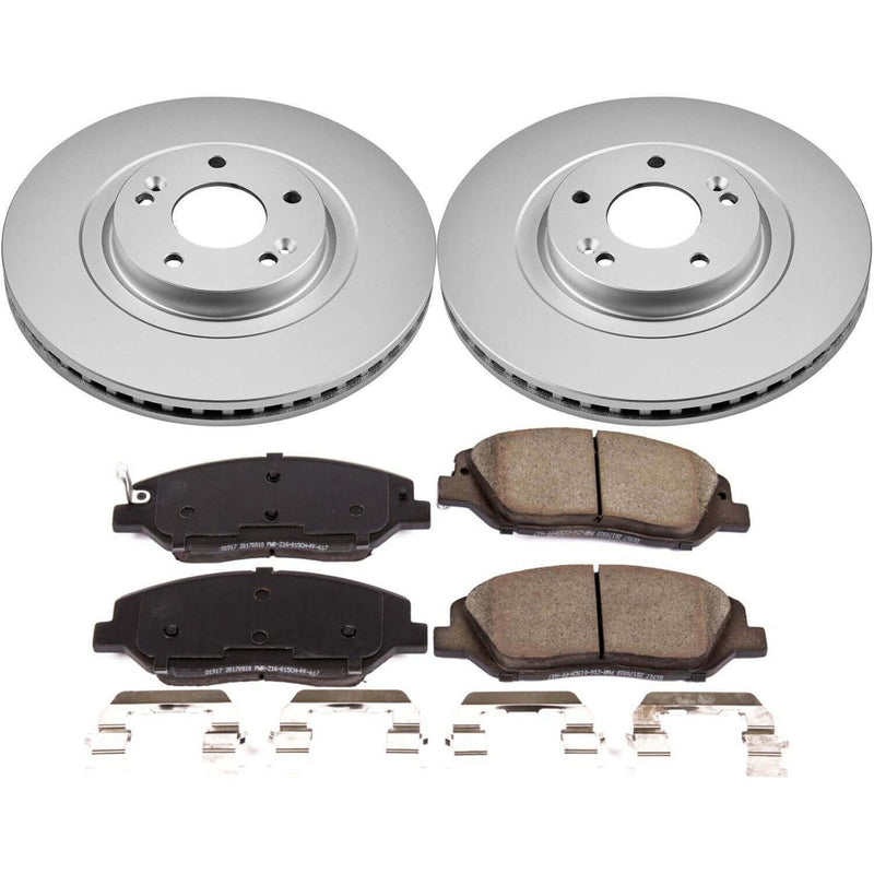 Power Stop CRK7513 Z17 Evolution Front Brake Kit for 2017-2018 Hyundai Santa Fe product image