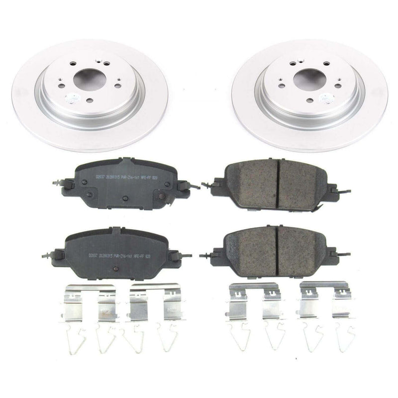 Power Stop CRK7528 Z17 Evolution Rear Pad And Rotor Kit for 2017-2025 Honda CR-V product image