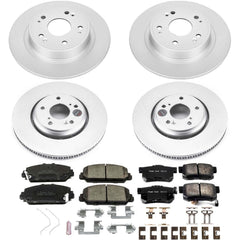 Power Stop CRK7529 Z17 Evolution Front And Rear Brake Kit for 2017-2022 Acura ILX product image