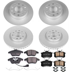 Power Stop CRK7530 Z23 Evolution Sport Front And Rear Brake Kit for 2013-2017 Volkswagen Beetle product image