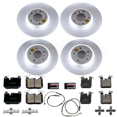 Power Stop CRK7547 Z23 Evolution Geomet Coated Front And Rear Pad And Rotor Kit for 2016-2018 BMW 320I Xdrive product image