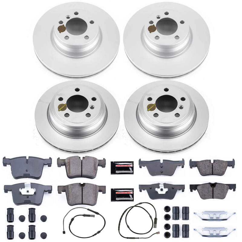 Power Stop CRK7548 Z23 Evolution Sport Front And Rear Brake Kit for 2013-2014 BMW 328I Xdrive product image