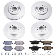 Power Stop CRK7556 Z17 Evolution Front And Rear Pad And Rotor Kit for 2016-2018 Buick Envision product image