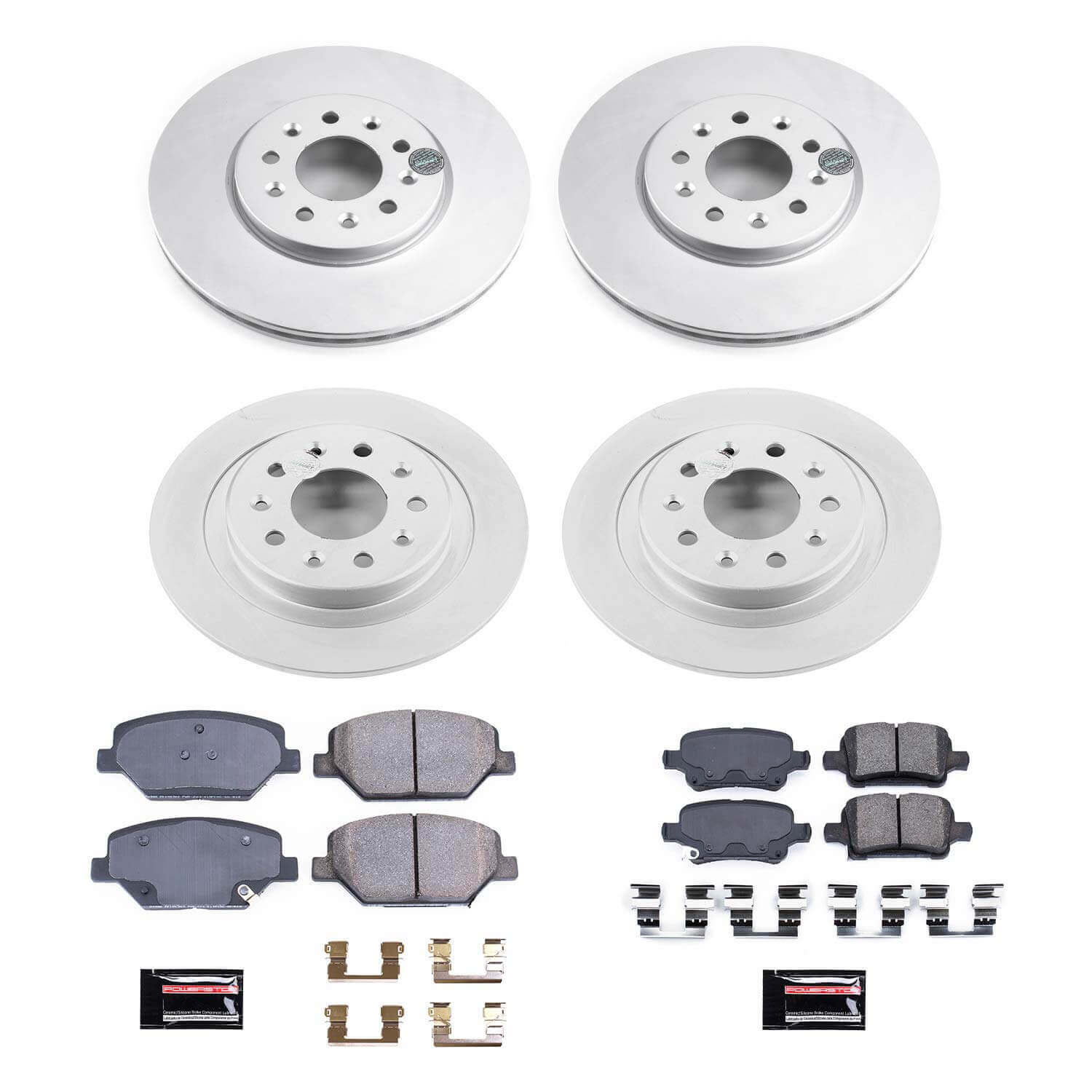 Power Stop CRK7557 Z23 Evolution Sport Front And Rear Brake Kit for 2017-2018 Buick Lacrosse product image