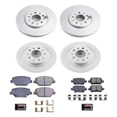 Power Stop CRK7557 Z23 Evolution Sport Front And Rear Brake Kit for 2017-2018 Buick Lacrosse product image