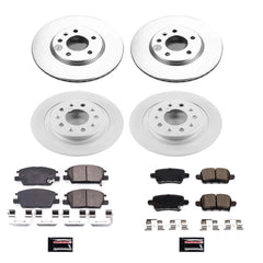 Power Stop CRK7564 Z17 Evolution Front And Rear Brake Kit for 2019 Buick Lacrosse product image