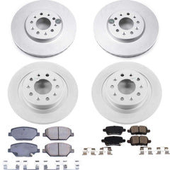 Power Stop CRK7565 Z17 Evolution Front And Rear Brake Kit for 2019 Buick Lacrosse product image