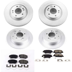 Power Stop CRK7581 Z17 Evolution Front And Rear Brake Kit for 2016-2018 Hyundai Tucson product image