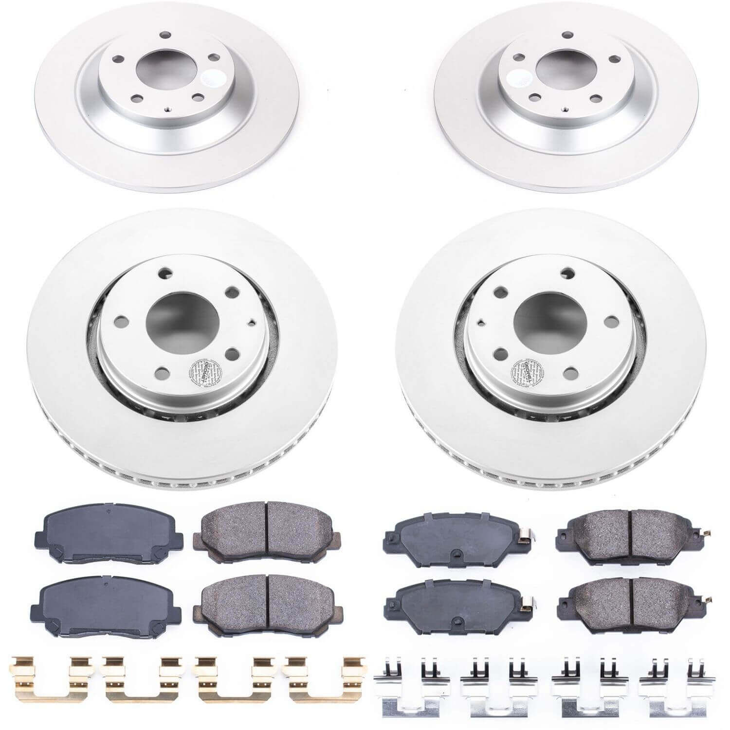 Power Stop CRK7609 Z17 Evolution Front And Rear Brake Kit for 2016-2024 Mazda CX-5 product image