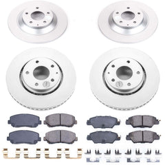 Power Stop CRK7609 Z17 Evolution Front And Rear Brake Kit for 2016-2024 Mazda CX-5 product image