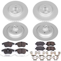 Power Stop CRK7636 Z23 Evolution Sport Front And Rear Brake Kit for 2015 Volvo S60 T5, T5 Platinum, T5 Premier, T5 Premier Plus, T6, T6 Platinum, T6 Premier Plus, T6 R-Design, T6 R-Design product image