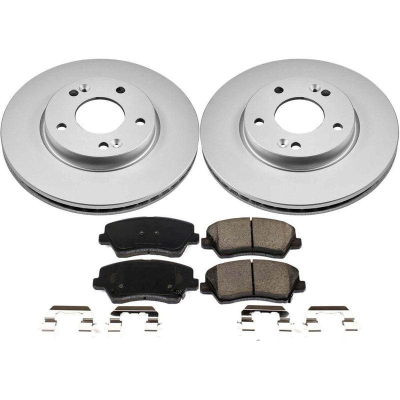 Power Stop CRK7672 Z17 Evolution Front Brake Kit for 2016-2017 Hyundai Veloster product image