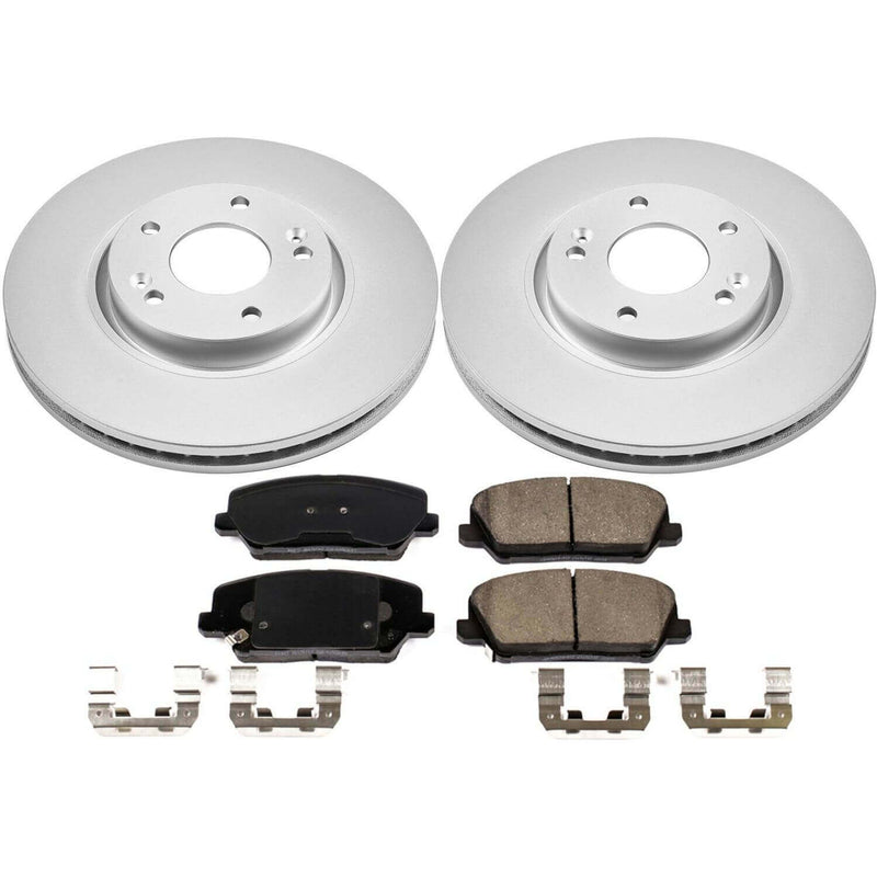 Power Stop CRK7673 Z17 Evolution Front Brake Kit for 2016-2017 Hyundai Veloster product image