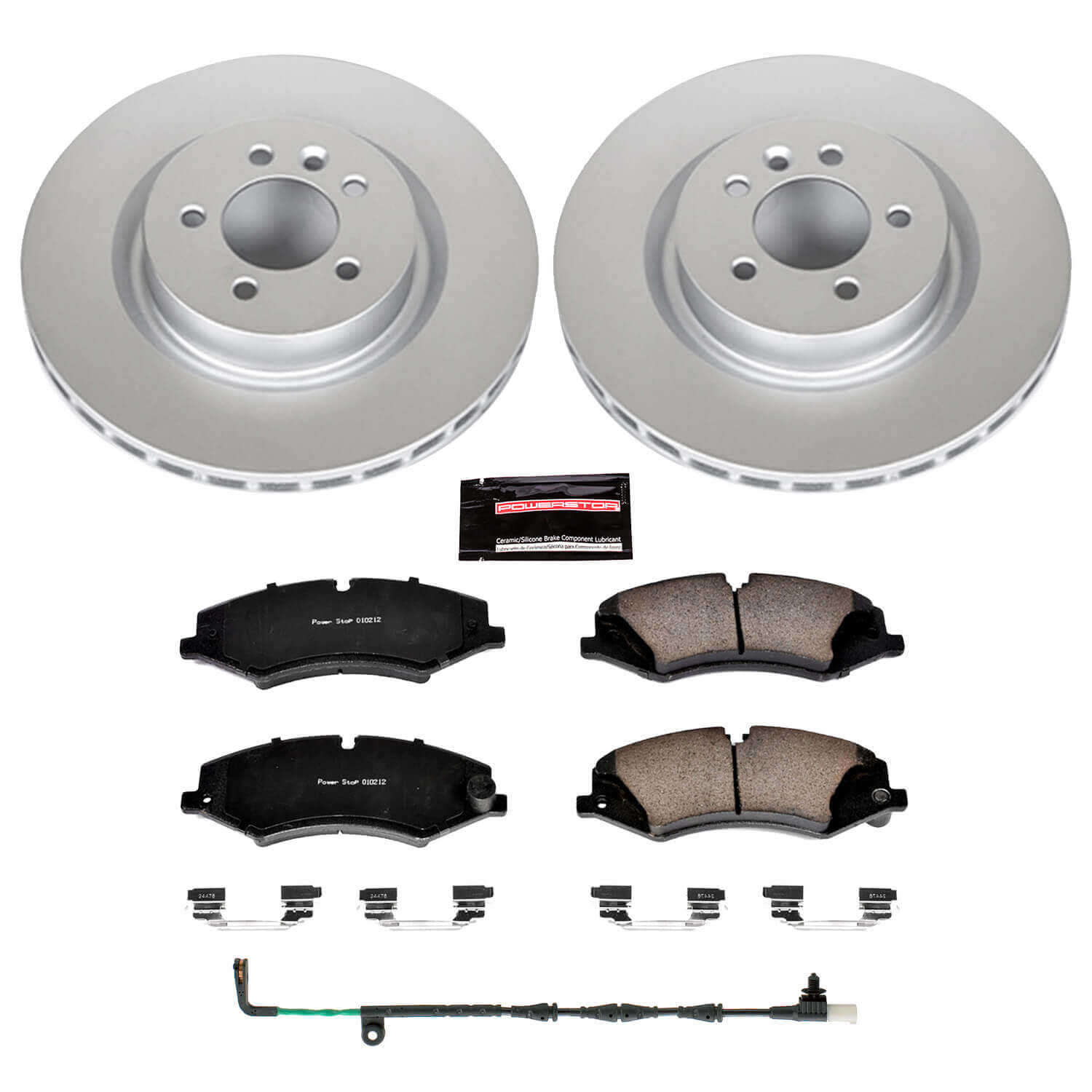 Power Stop CRK7683 Z23 Evolution Sport Front Brake Kit for 2011-2016 Land Rover LR4 product image