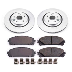Power Stop CRK7688 Z17 Evolution Front Brake Kit for 2022-2024 Lexus NX350 product image