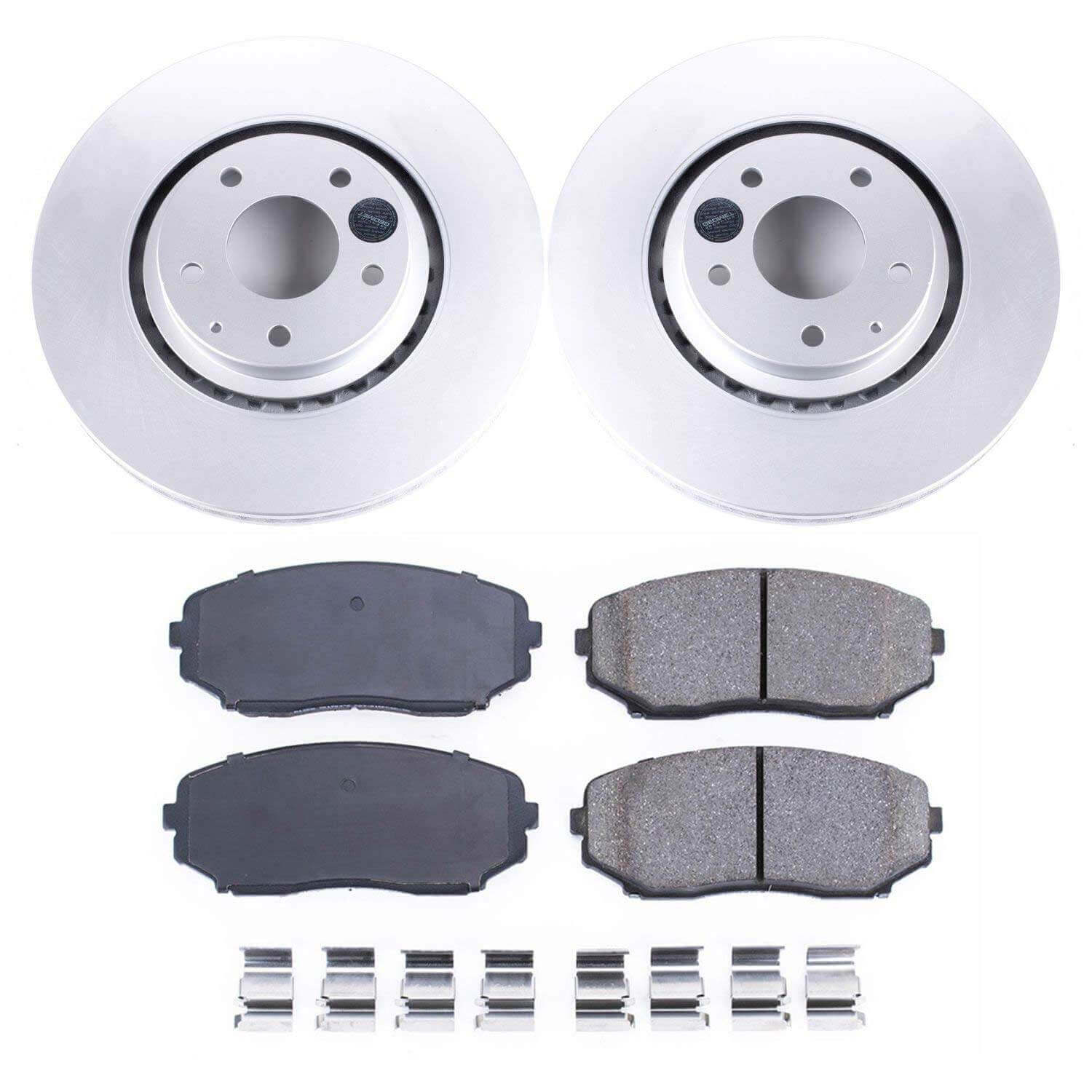 Power Stop CRK7690 Z17 Evolution Front Pad And Rotor Kit for 2019-2024 Mazda CX-5 product image