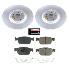 Power Stop CRK7703 Z23 Evolution Geomet Coated Front Pad And Rotor Kit for 2019 Volvo S60 product image
